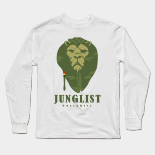 Junglist Worldwide Movement ( Cammo Edition ) Long Sleeve T-Shirt